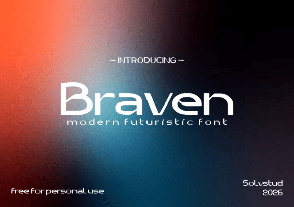 Braven Font Review: A Futuristic Typeface for Modern Campaigns