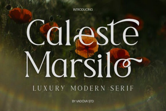 Caleste Marsilo: A Luxury Serif for Sophisticated Branding