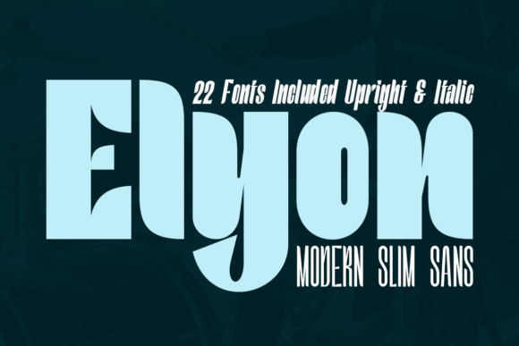 Elyon: The Modern Sans Serif Font for Handmade Product Labels
