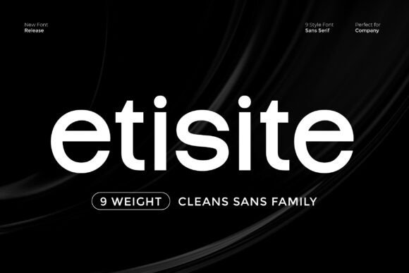 Etisite: A Modern Sans Serif Font for Branding Projects
