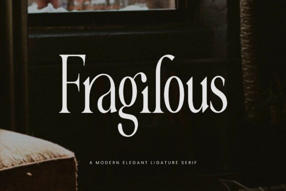 Fragilous: The Elegant Serif Font for Polished Branding