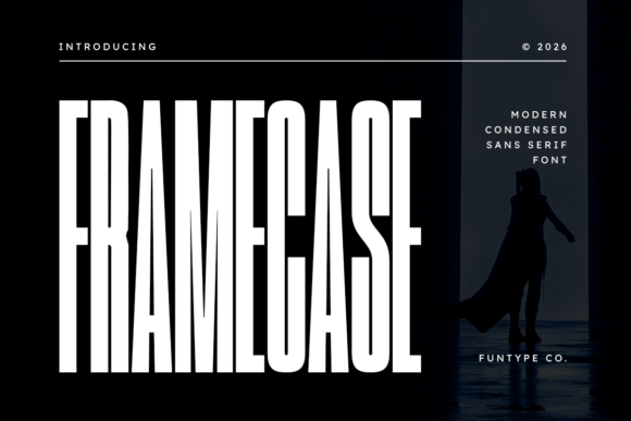Framecase: The Bold Sans Serif Typeface for Modern Editorial Design