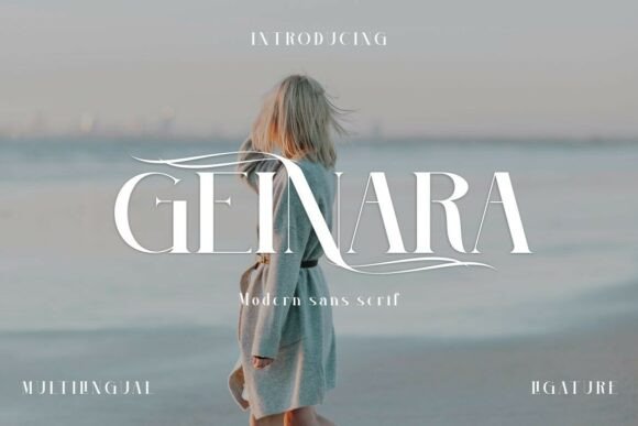 Geinara: The Modern Serif Font for Polished Digital Branding