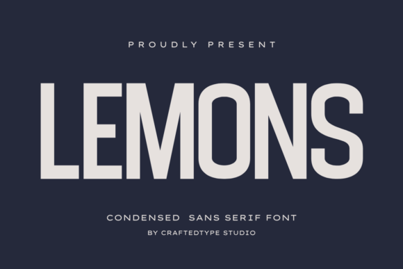 Lemons Font for Modern Web Design