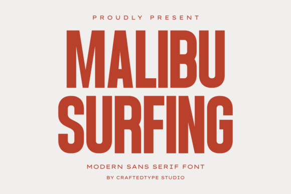 Malibu Surfing: A Designer's Verdict on a Vibrant Sans Serif