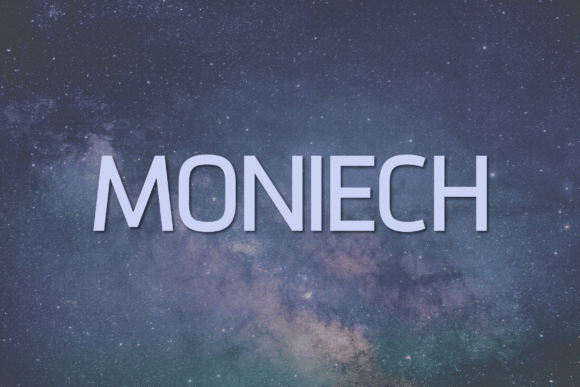 Moniech: The Modern Sans Serif Font for Handmade Product Branding