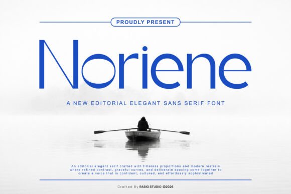 Noriene: A Modern Sans Serif for Branding and Design
