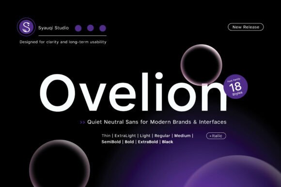Ovelion: A Designer's Real-World Review of a Versatile Sans Serif