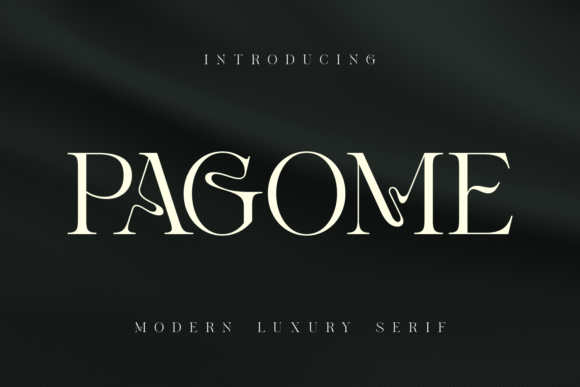 Pagome: The Premium Serif Font That Elevates Your Brand Identity