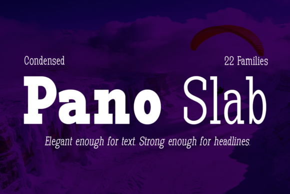 Pano Slab Condensed: The Perfect Typeface for Bold Brand Identity