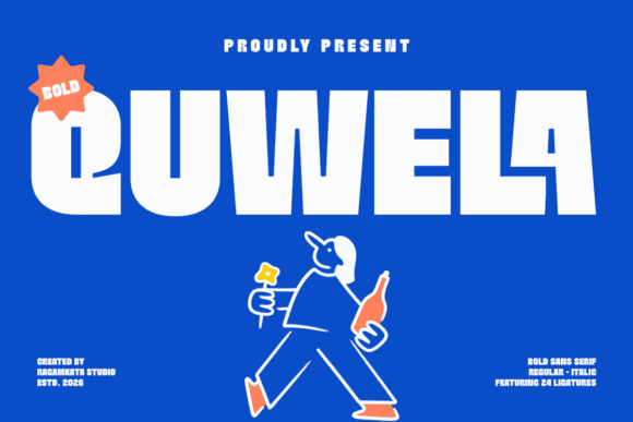 Quwela: A Modern Sans Serif for Bold Branding