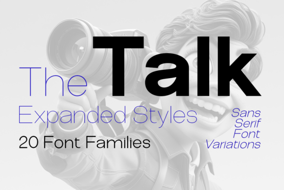 The Talk Expanded: A Modern Sans Serif for Real Branding Projects